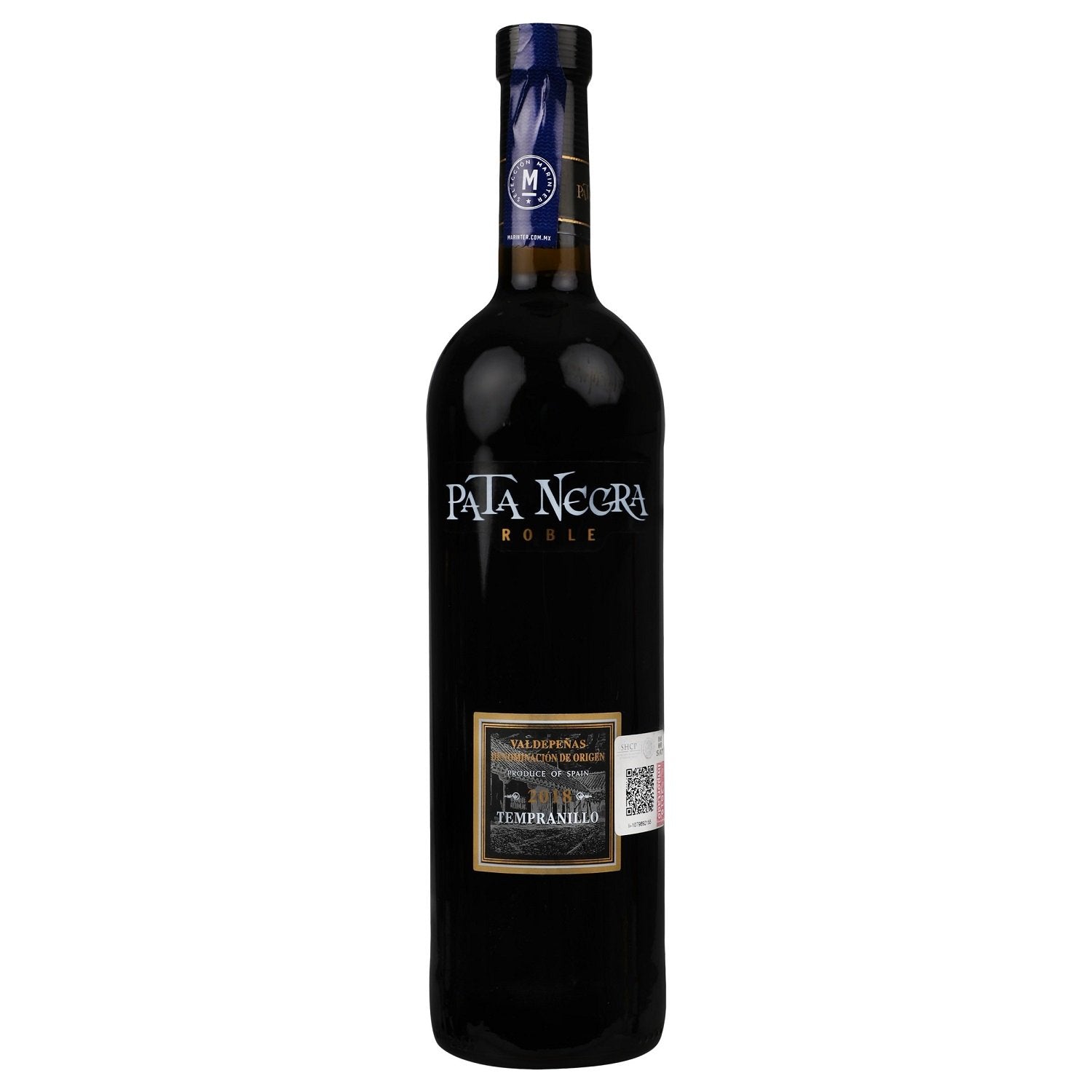 Vino Tinto Pata Negra Valdepeñas Reserva 750 ml Pata Negra